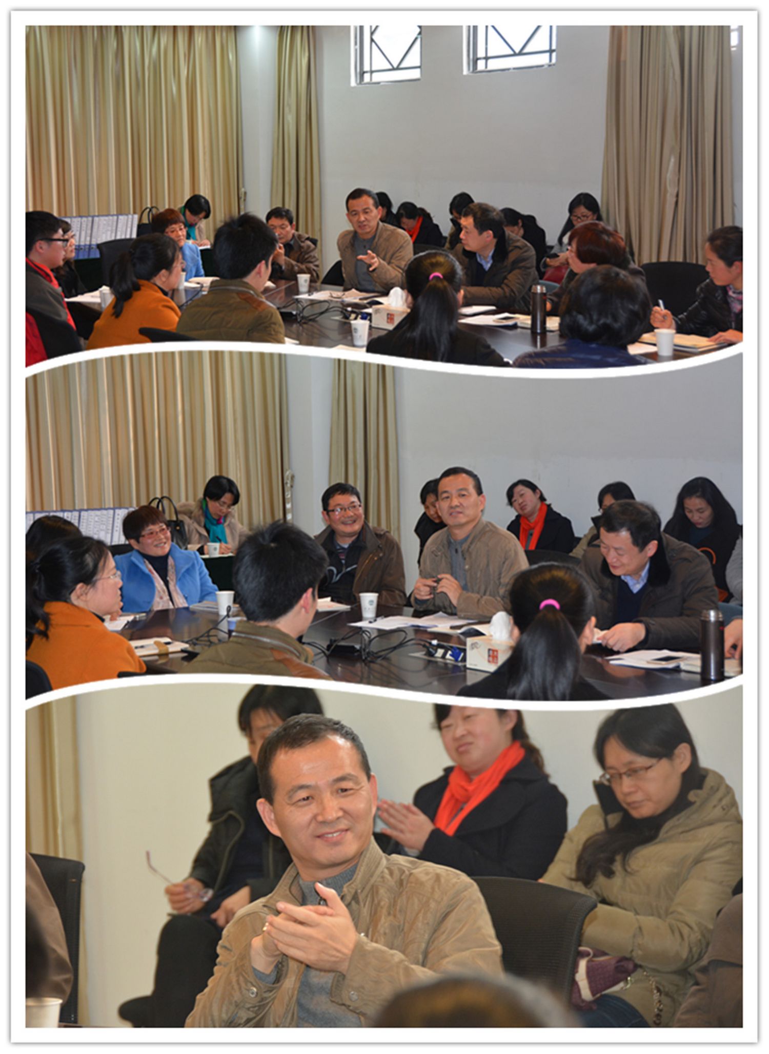 校长助理崔宝同参加理学院信计系党支部专题组织生活会