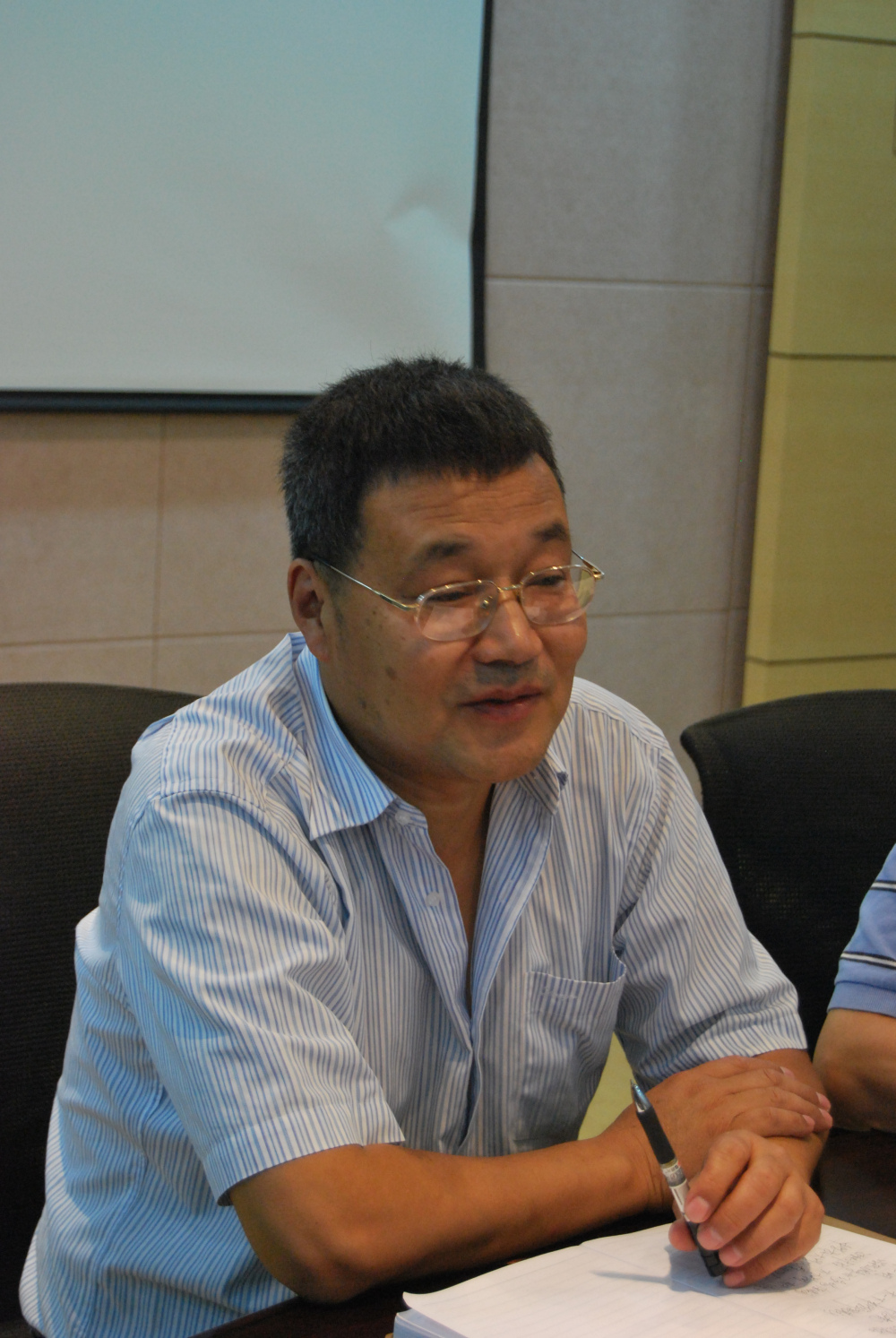 纪校长到我院就加强教学工作开展调研