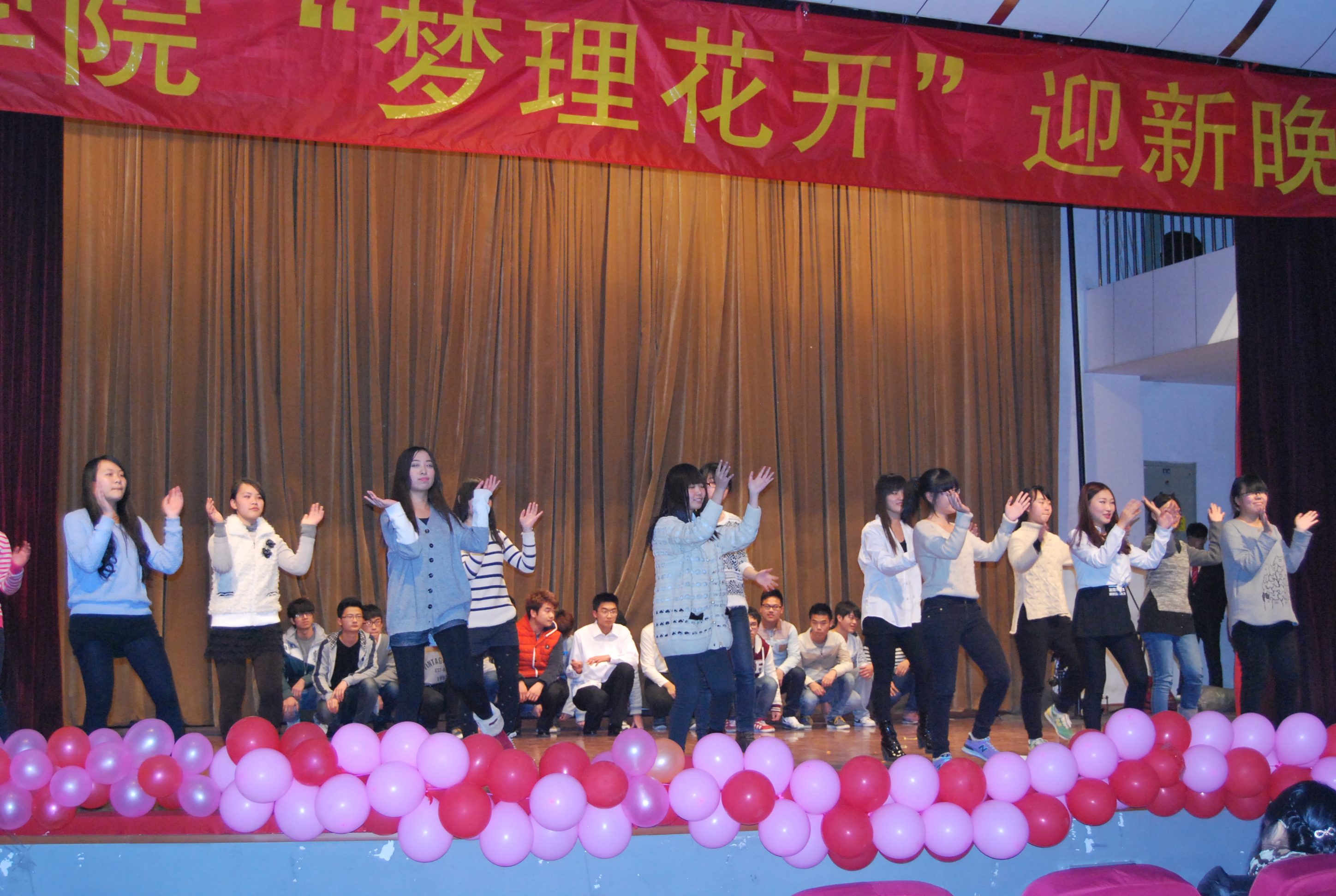“梦理花开，灼灼盛放”我院2015年迎新晚会隆重举行
